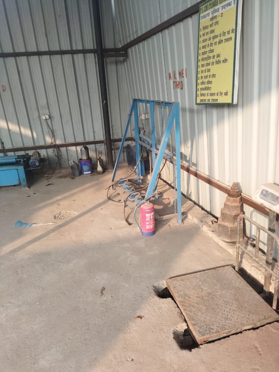 CNG Hydro Cylinder Testing Facility